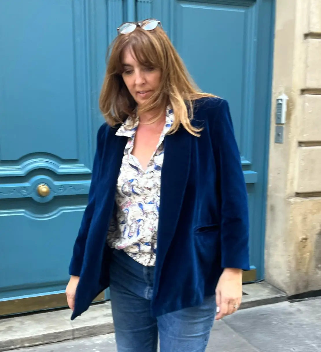 Blazer Morgane en velours Les Militantes