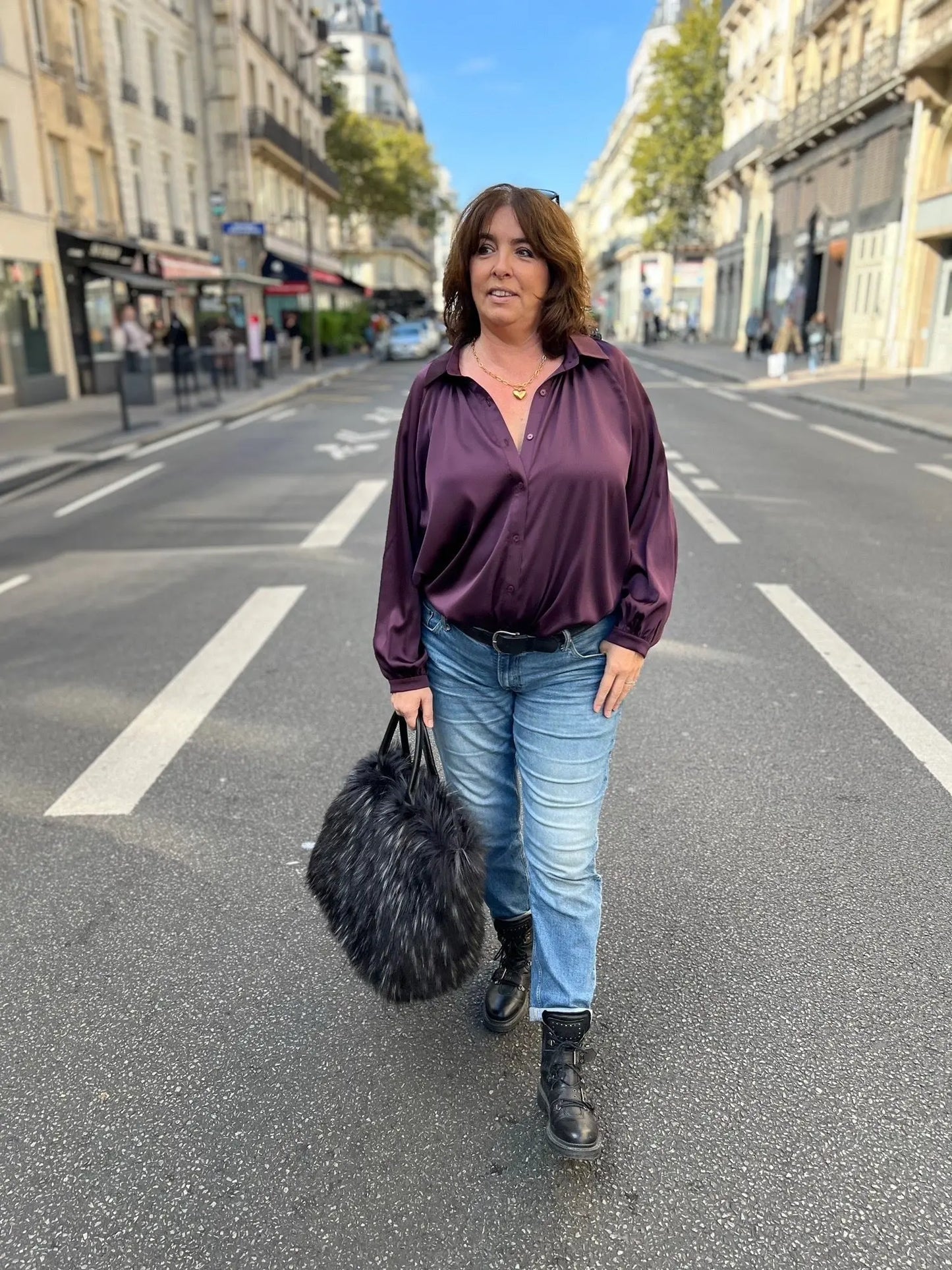 Chemise Sacha en soie Les Militantes