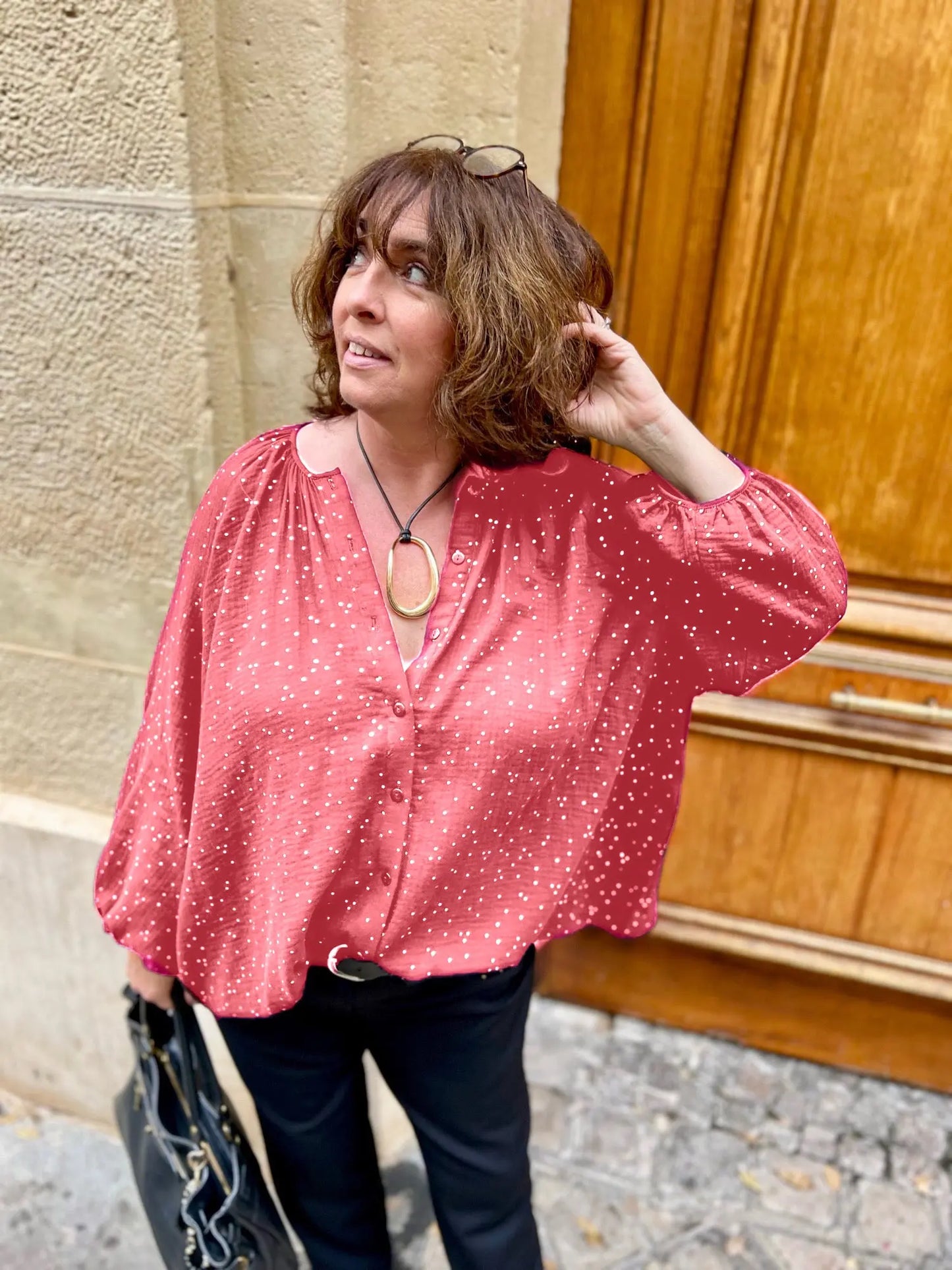 Chemise à paillettes Liz Les Militantes