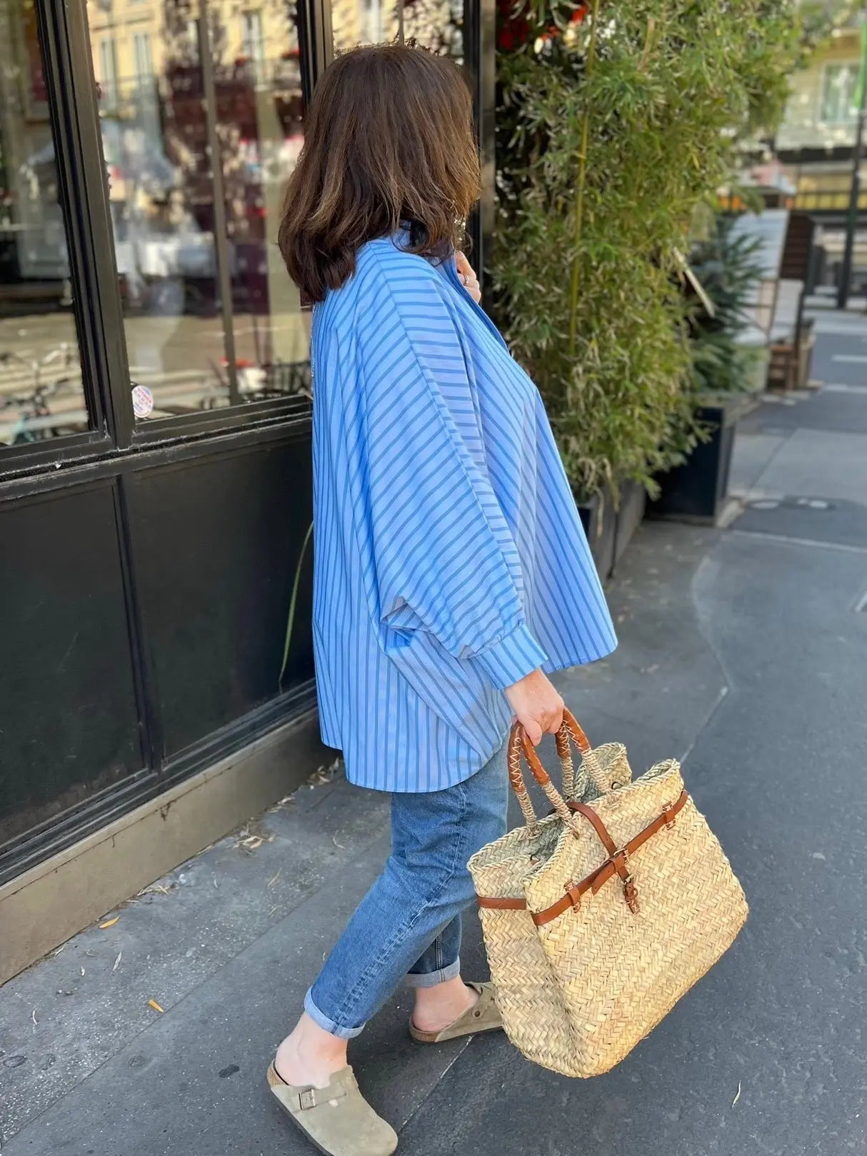 Chemise maxi oversize grande taille Caroline Les Militantes
