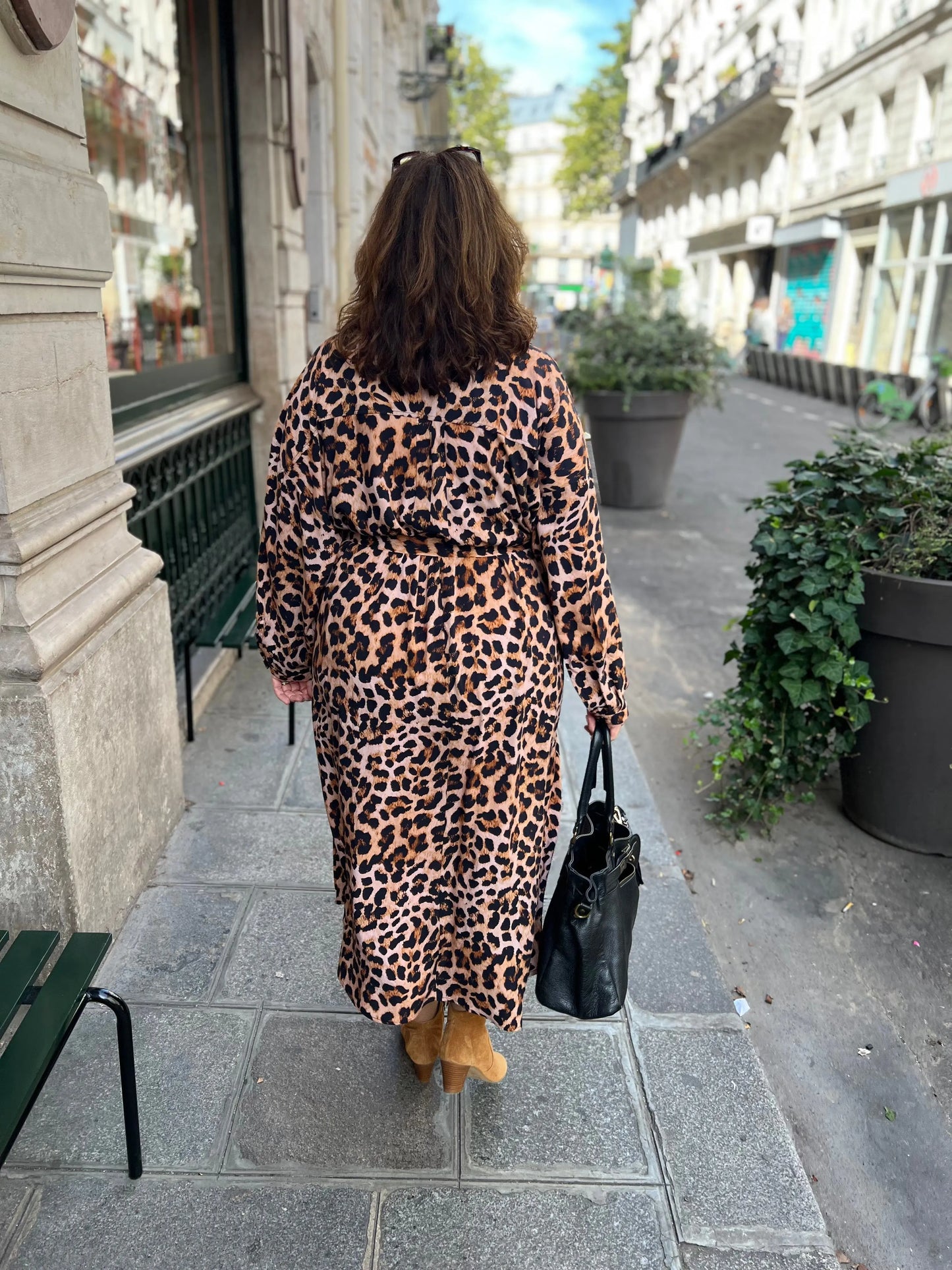 Robe Emma Léopard Les Militantes