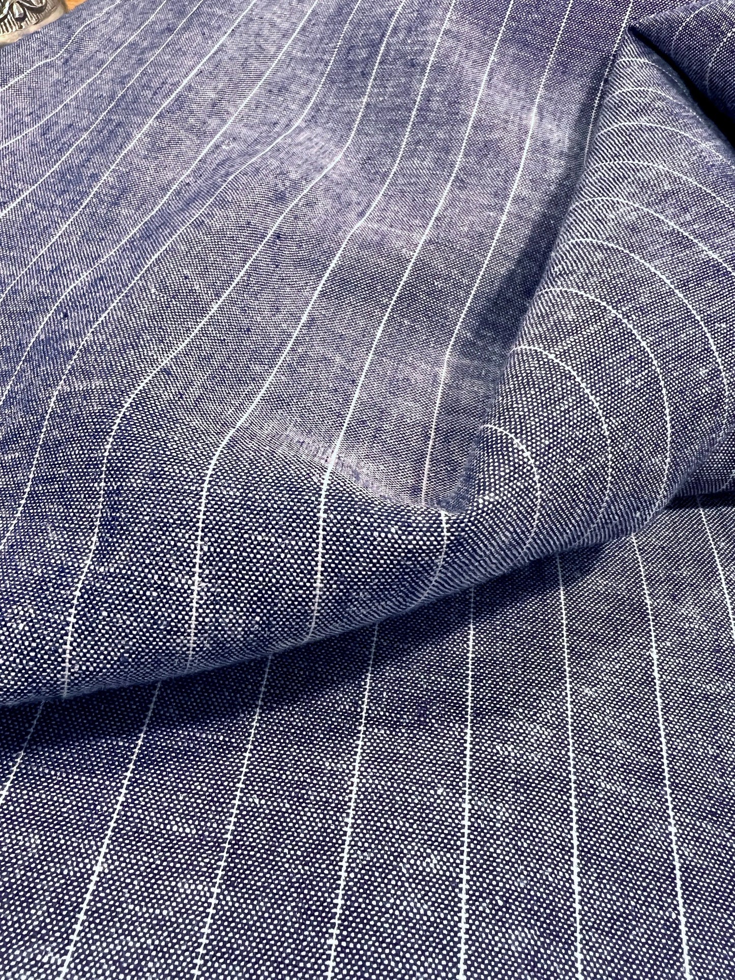 Tissu bleu Pantalon Eliot Les Militantes