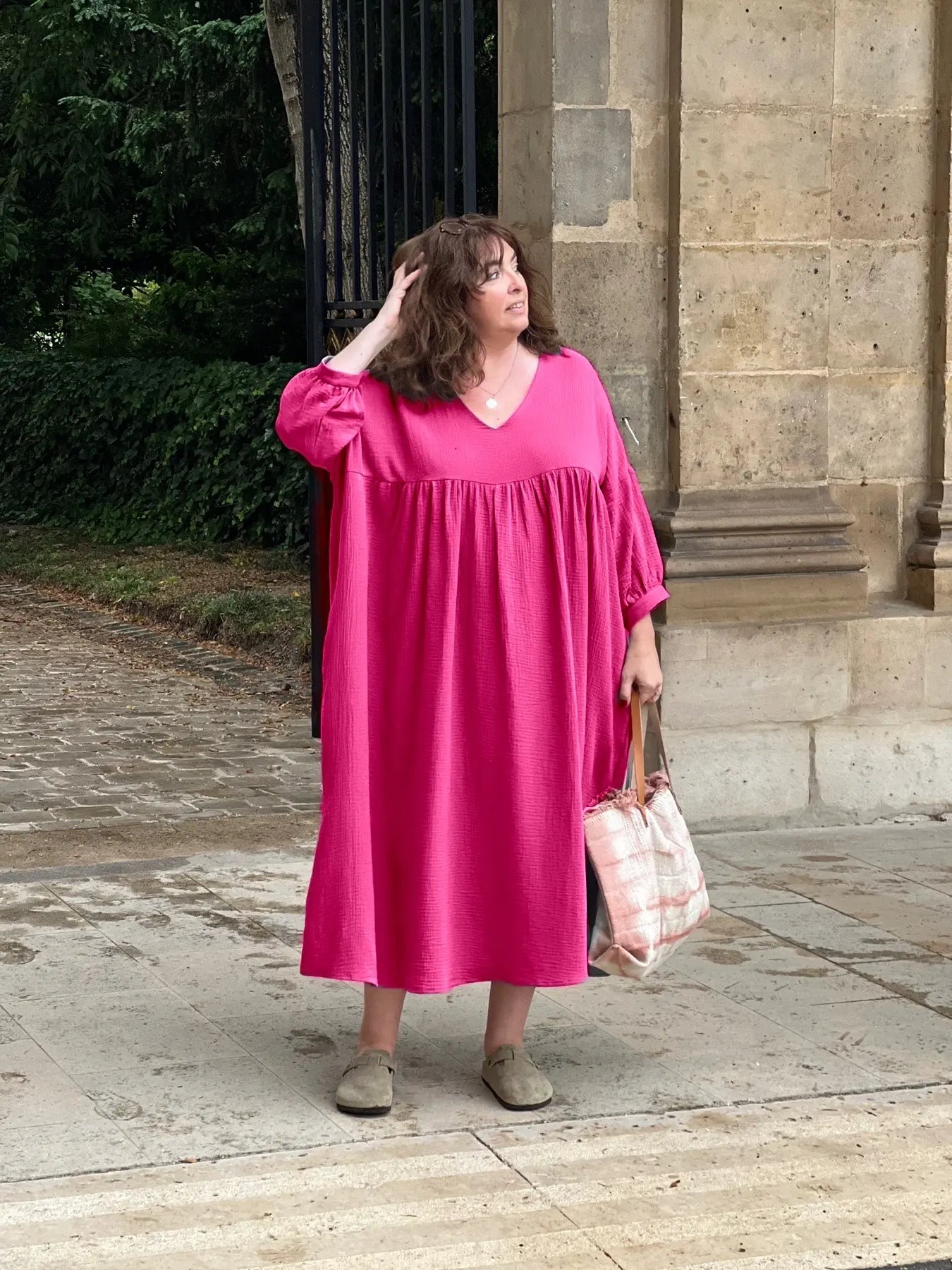 Robe Séléna en gaze de coton Les Militantes