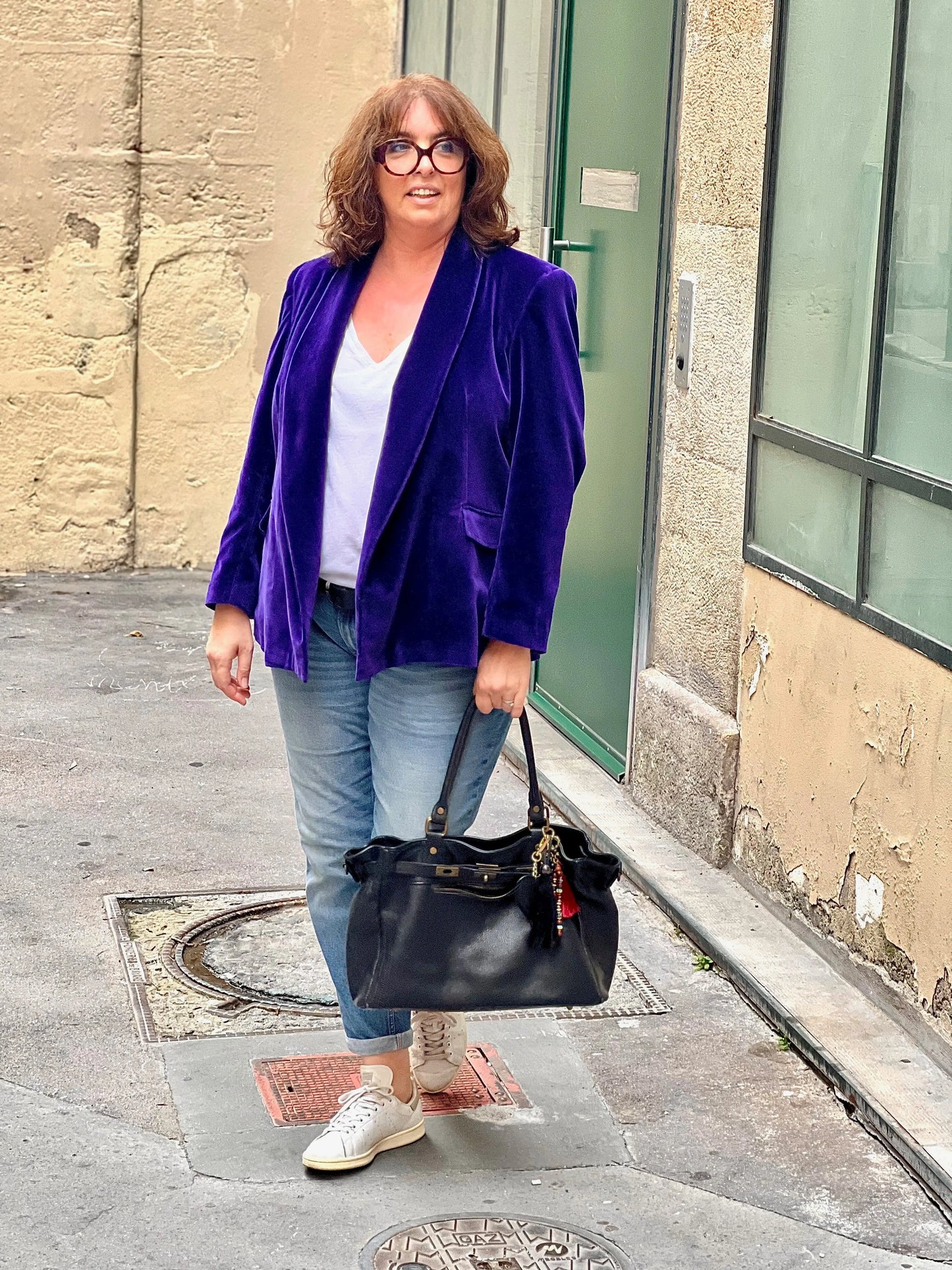 Blazer Morgane en velours Les Militantes