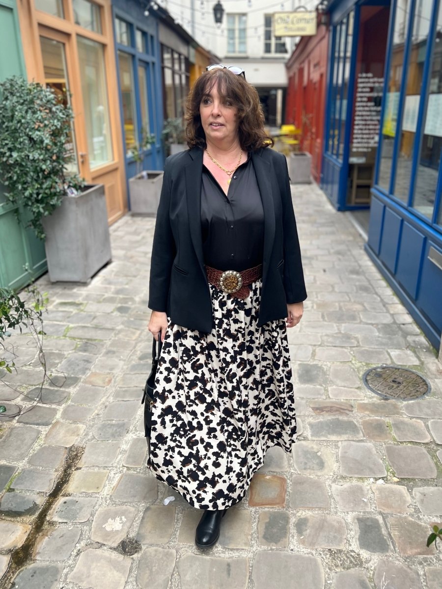 Jupe Lily imprimé animal - Les Militantes