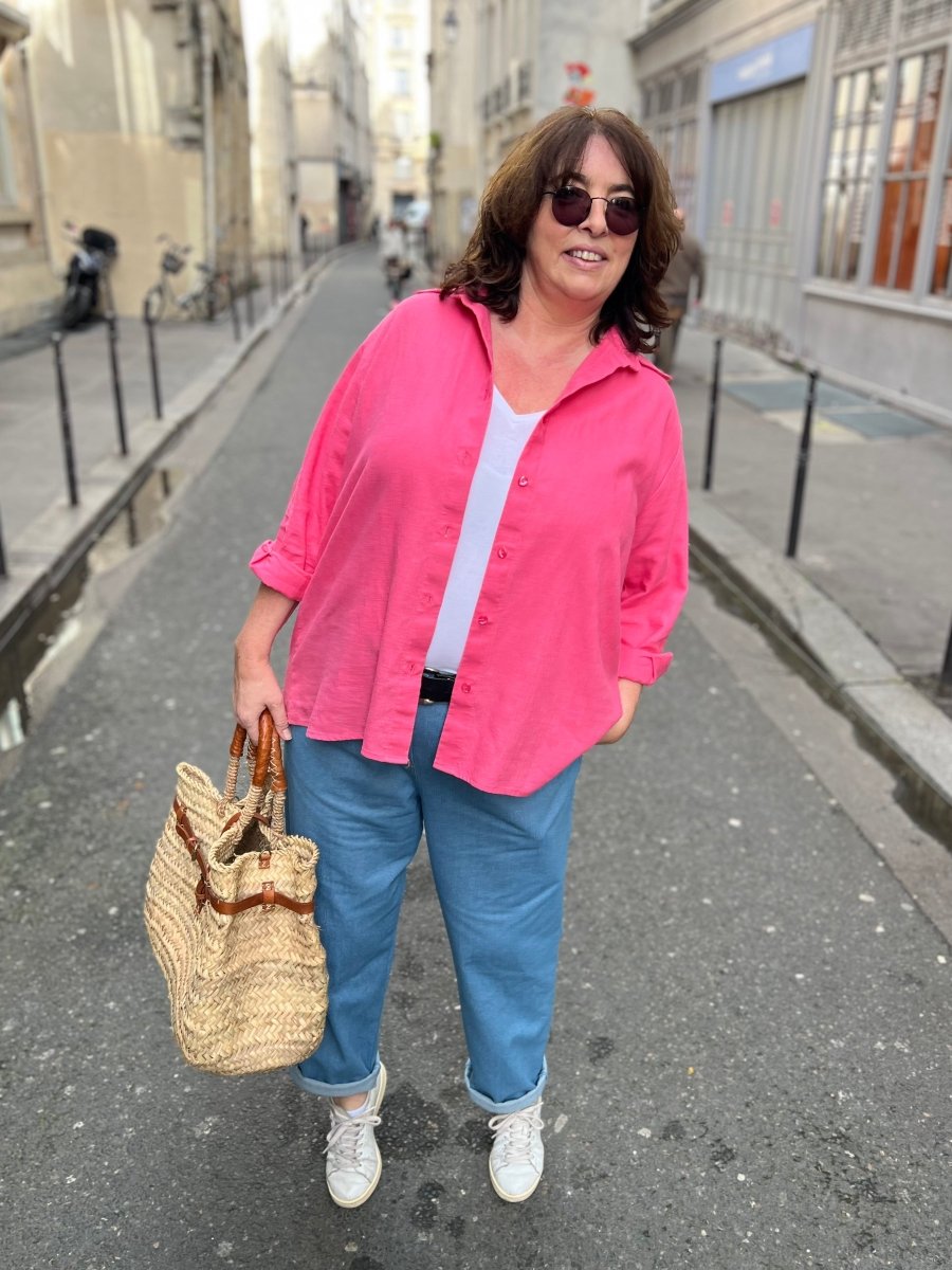 Pantalon Maxime version jean - Les Militantes