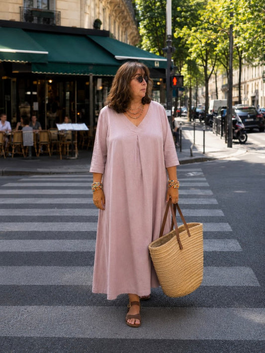 Robe Constance en lin - Les Militantes
