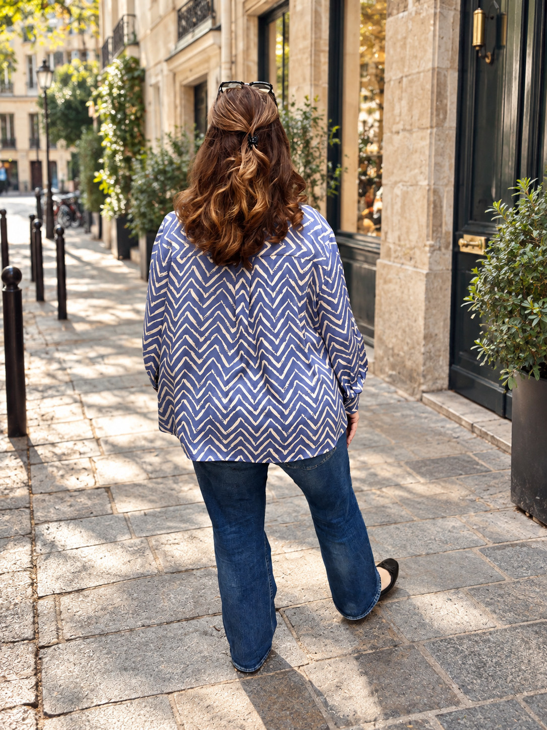 Chemise Stéphanie Zigzag