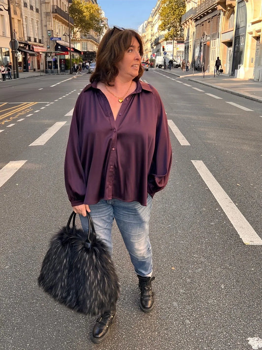 Chemise Sacha en soie Les Militantes