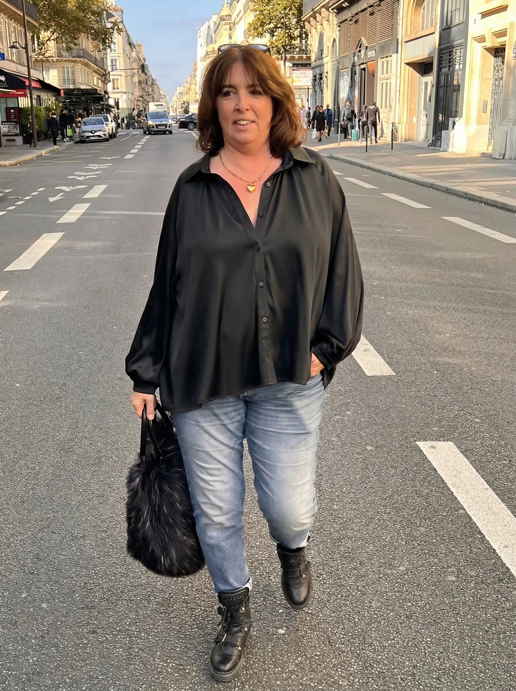 Chemise Sacha en soie Les Militantes