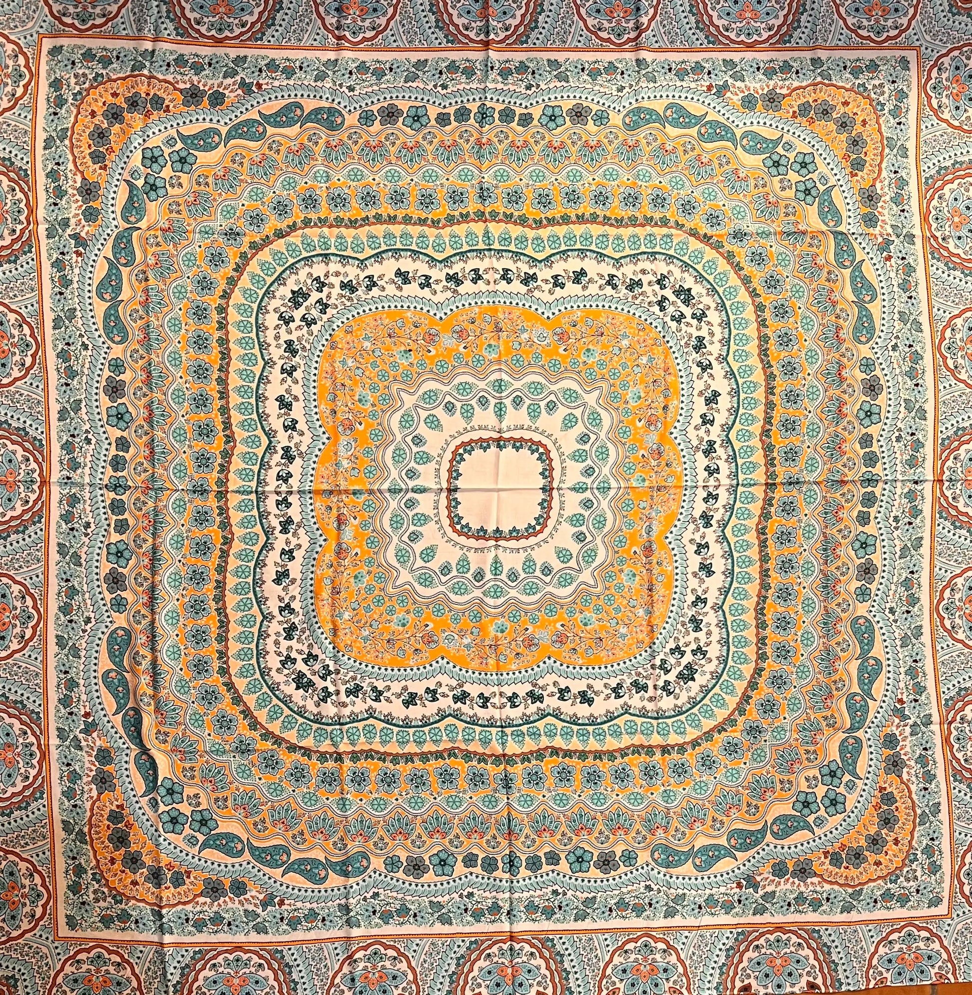 Maxi foulard en soie lavée