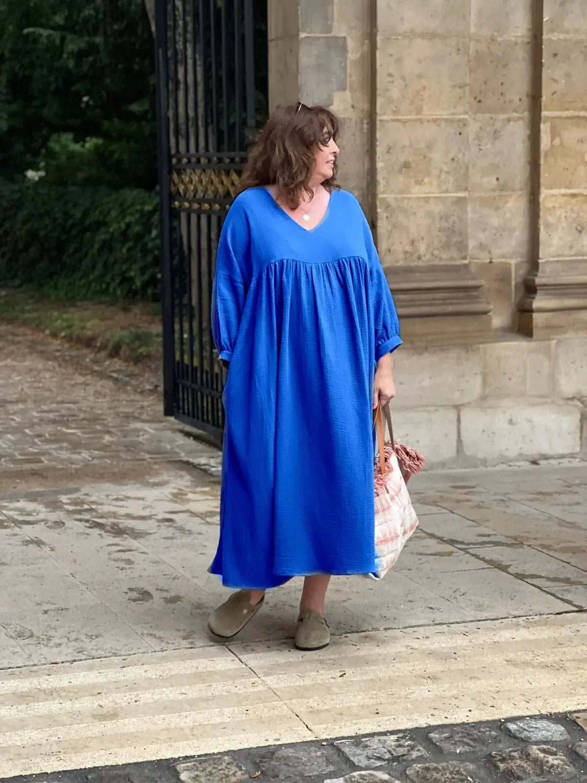 Robe Séléna en gaze de coton NOUVELLES COULEURS Les Militantes
