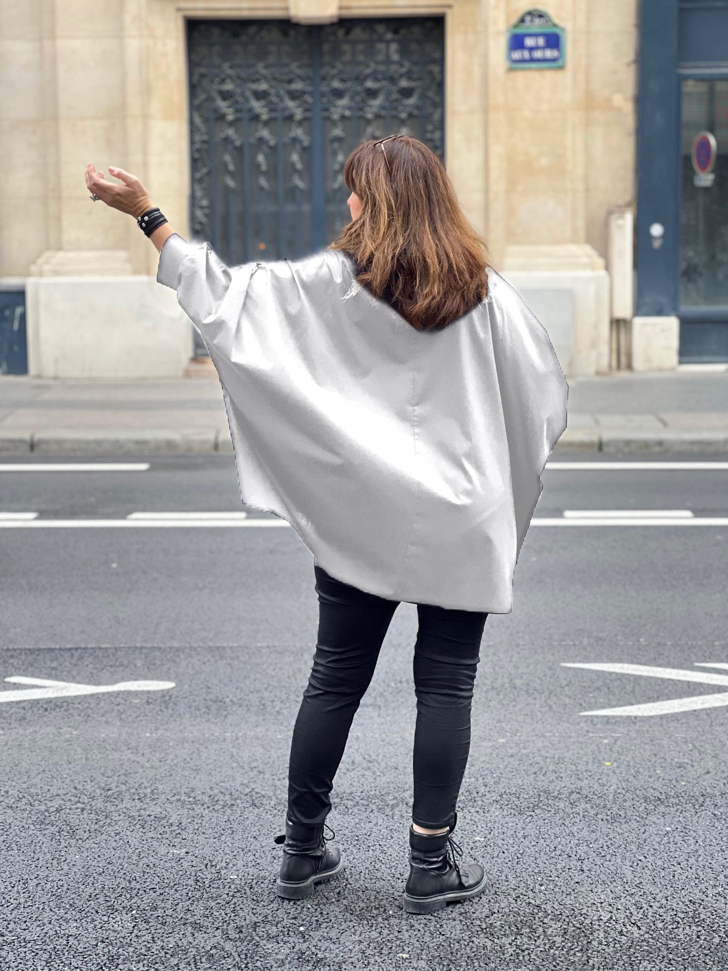 Chemise grande taille oversize blanche