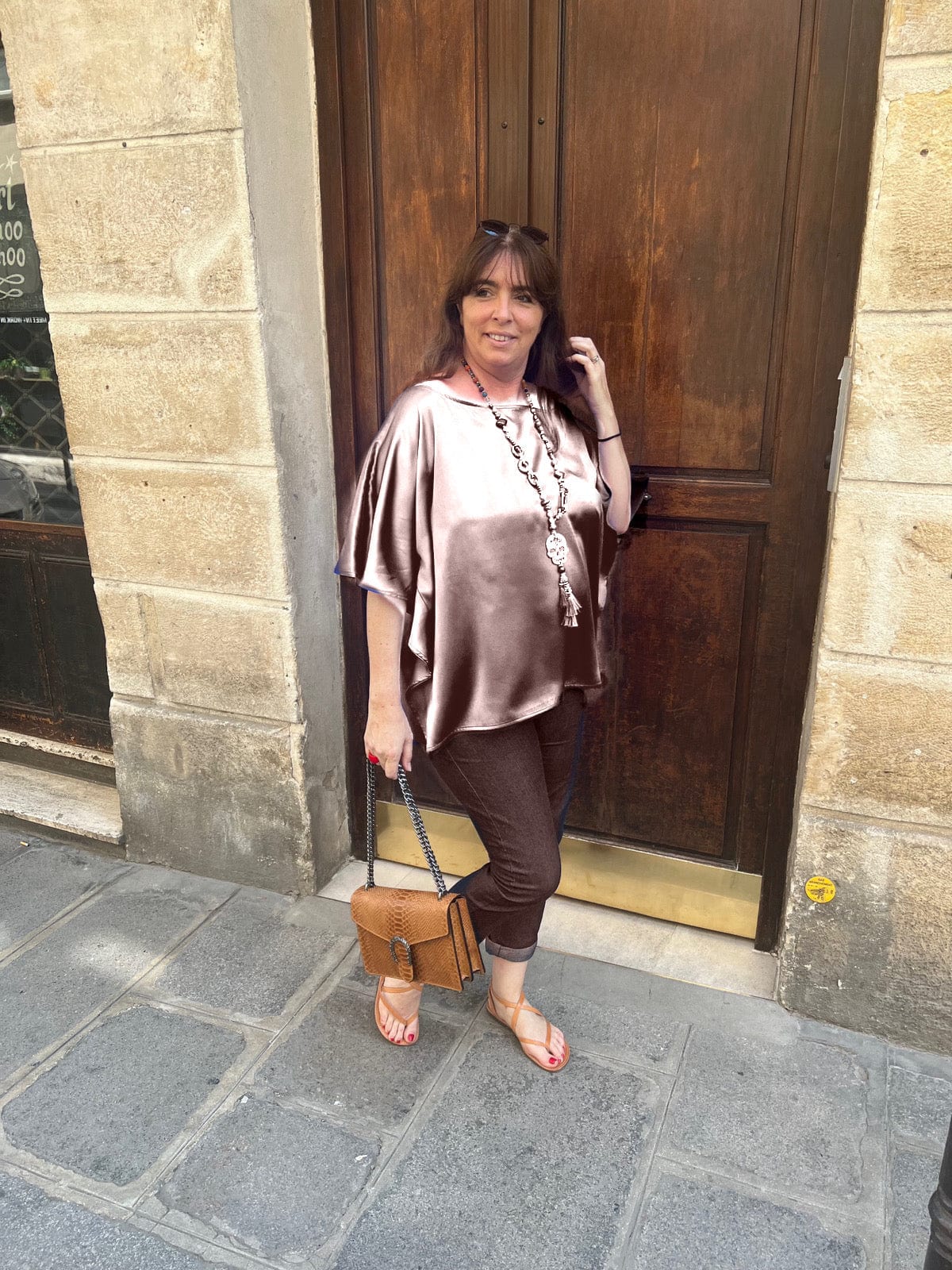 Blouse Juliette en soie Les Militantes