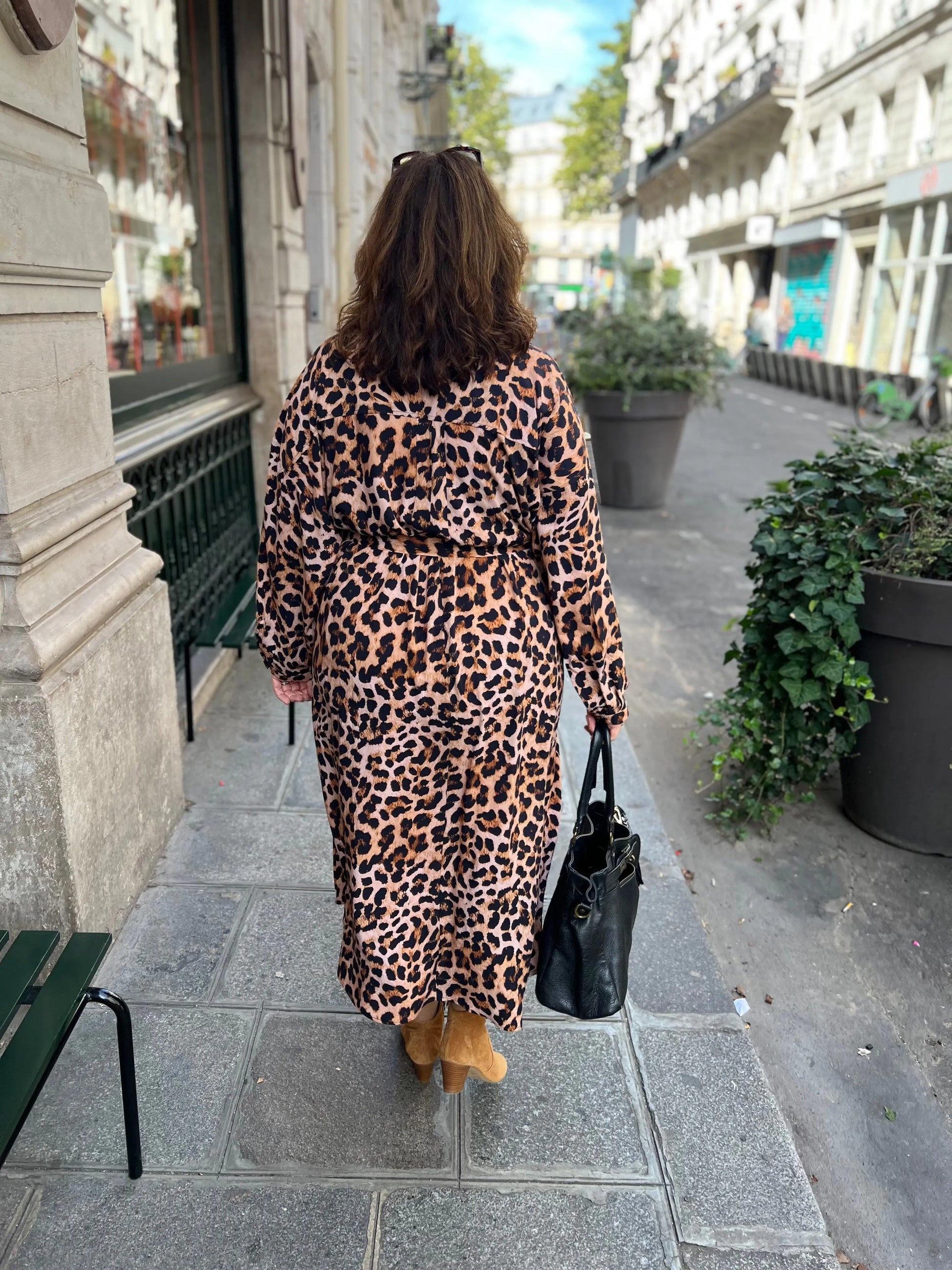 Robe Emma Léopard Les Militantes