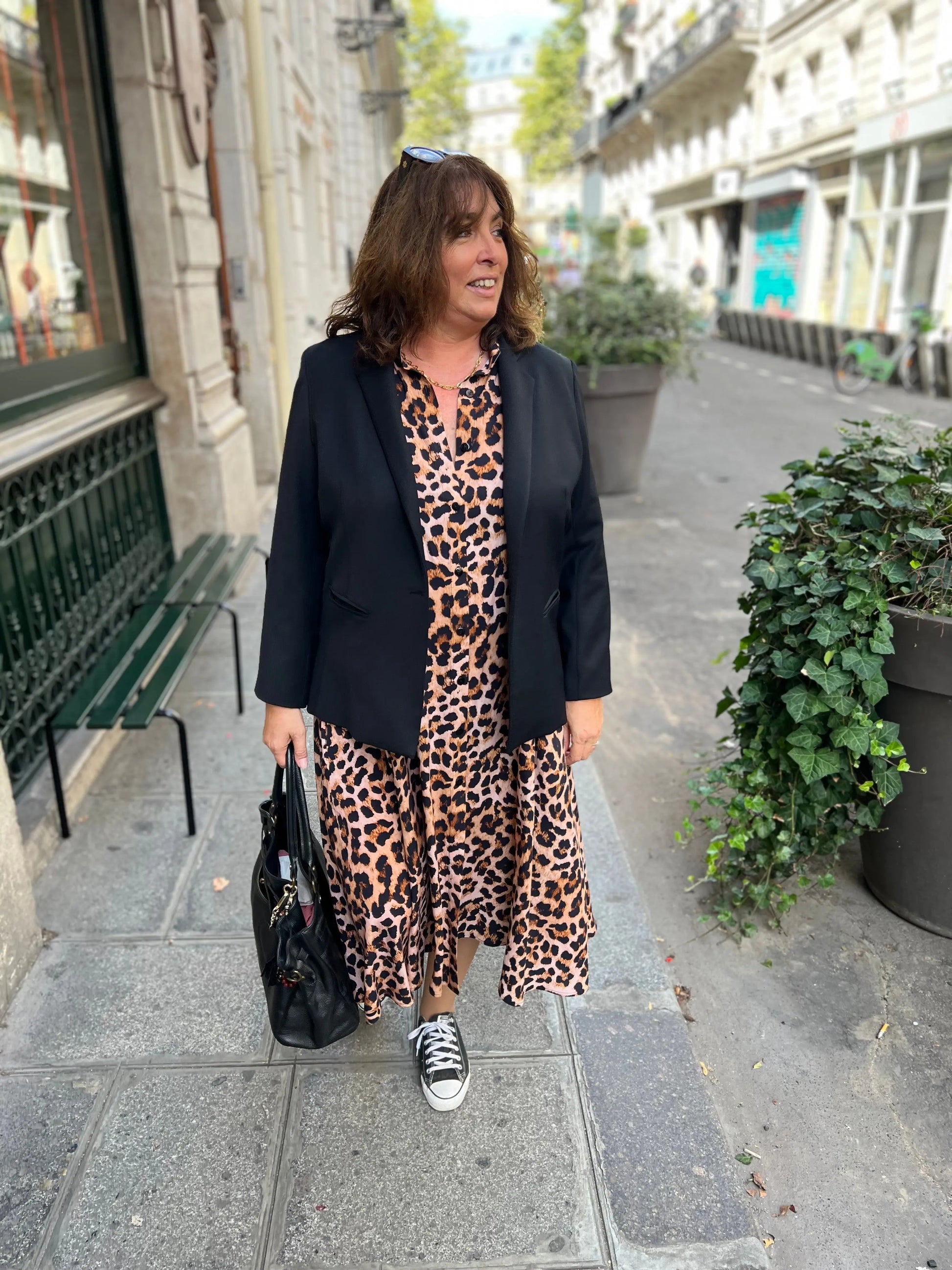 Robe Emma Léopard Les Militantes