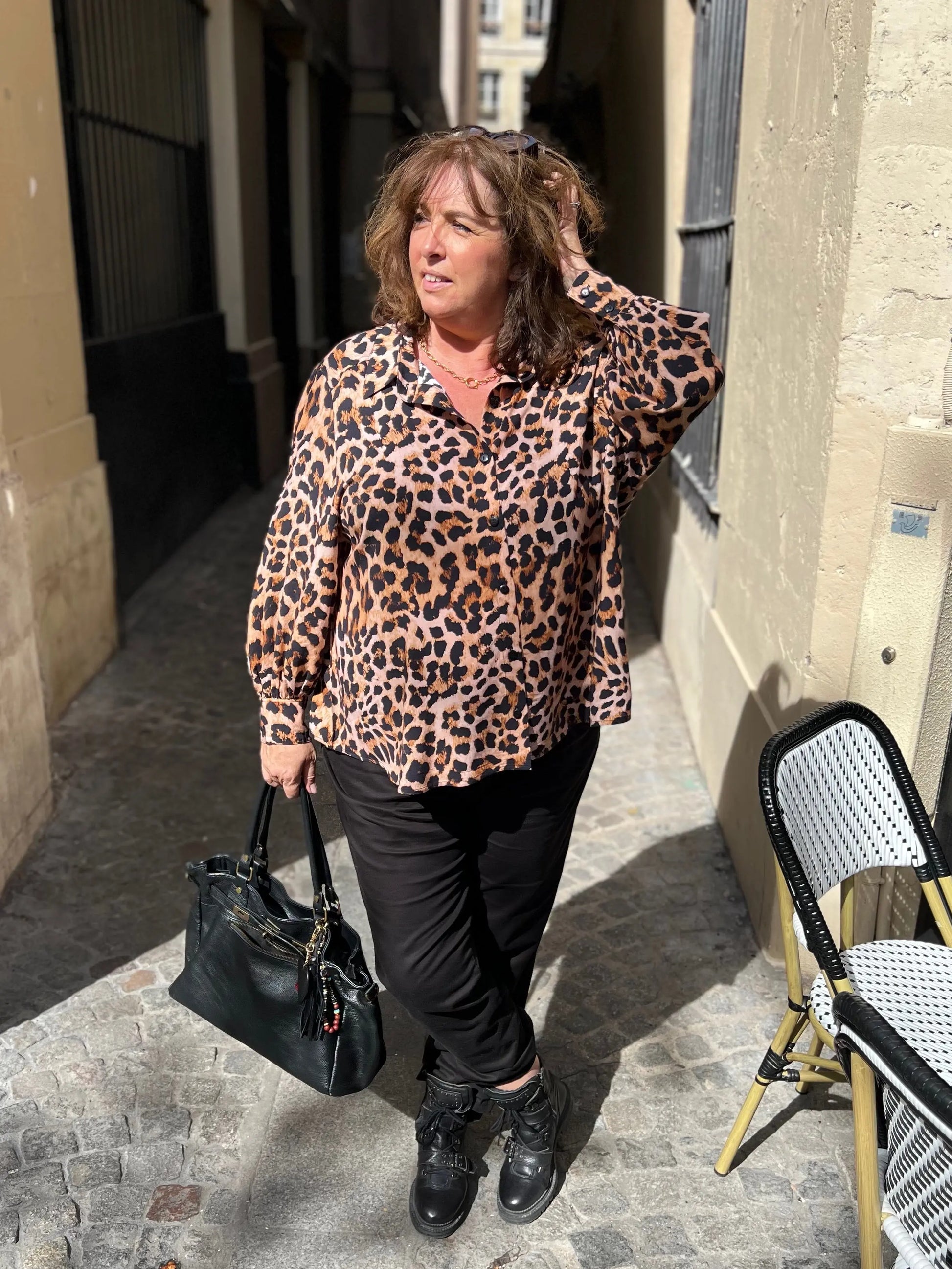 Chemise leopard Stéphanie Les Militantes