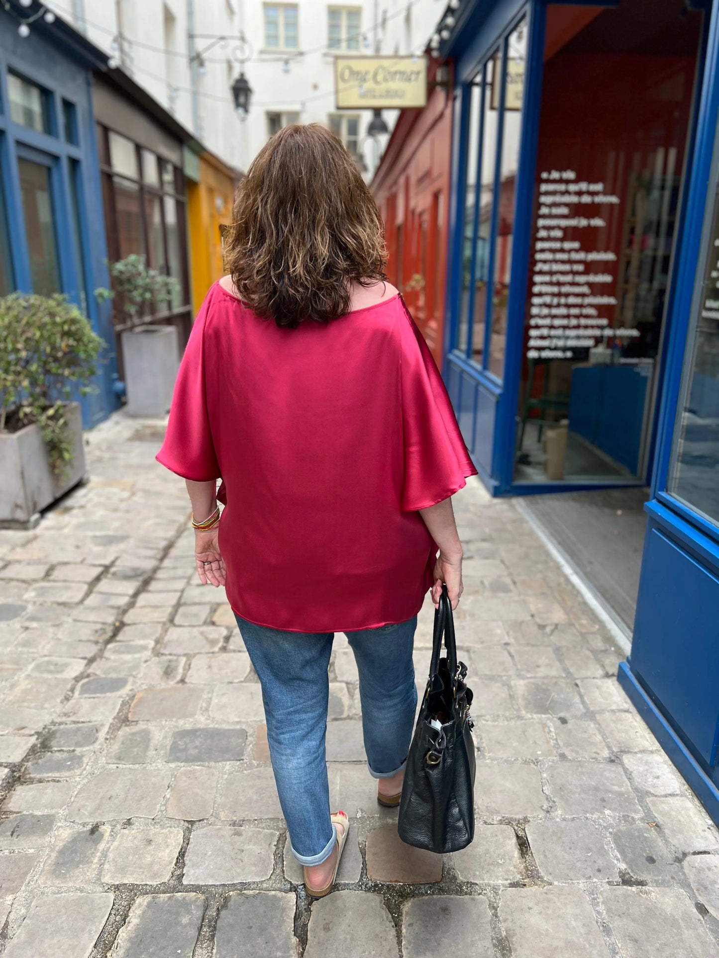Blouse Juliette en soie Les Militantes