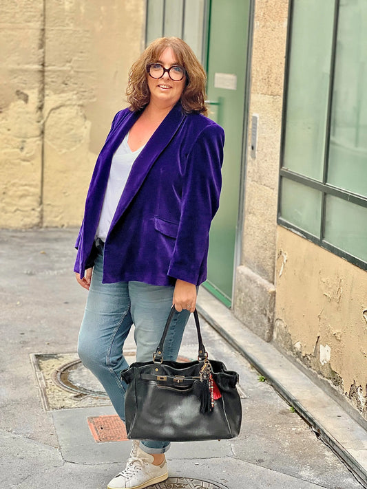 Blazer  Morgane en velours Les Militantes