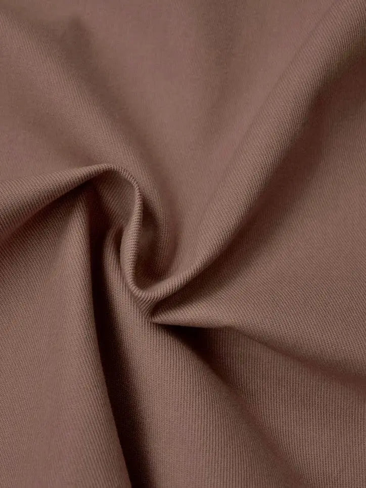 GABARDINE MARRON GLACE