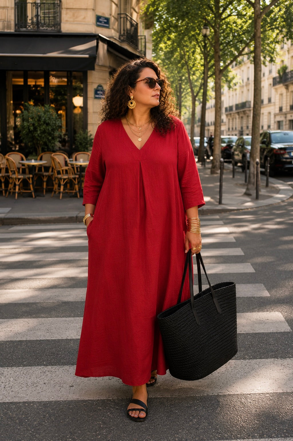 Robe Constance en lin