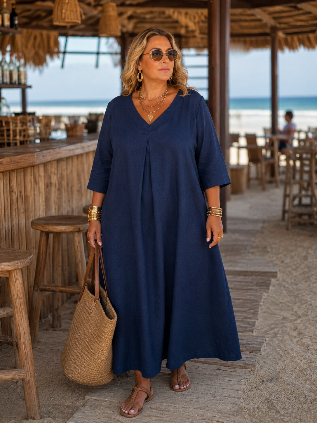Robe Constance en lin