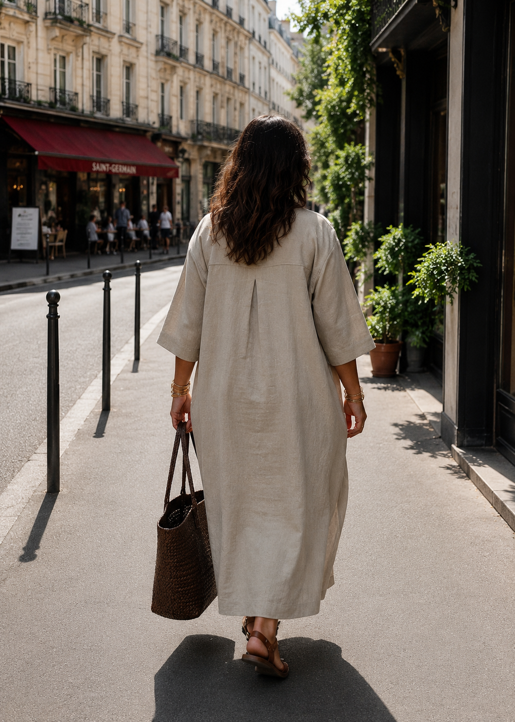 Robe Constance en lin