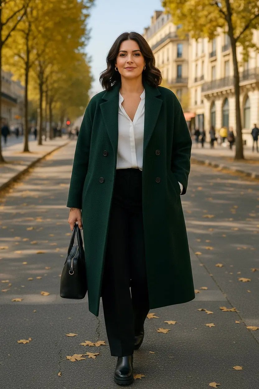 Manteau Simon oversize laine et cachemire Les Militantes