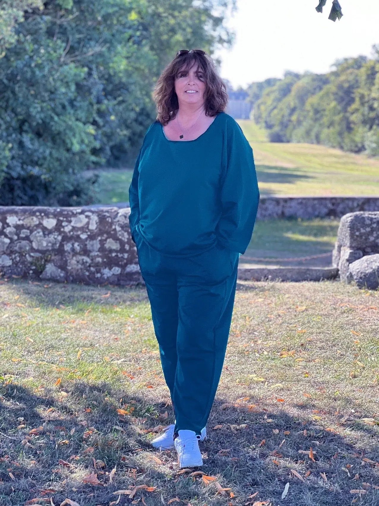 pantalon + Sweat casual grande taille femme Chester canard - Les Militantes