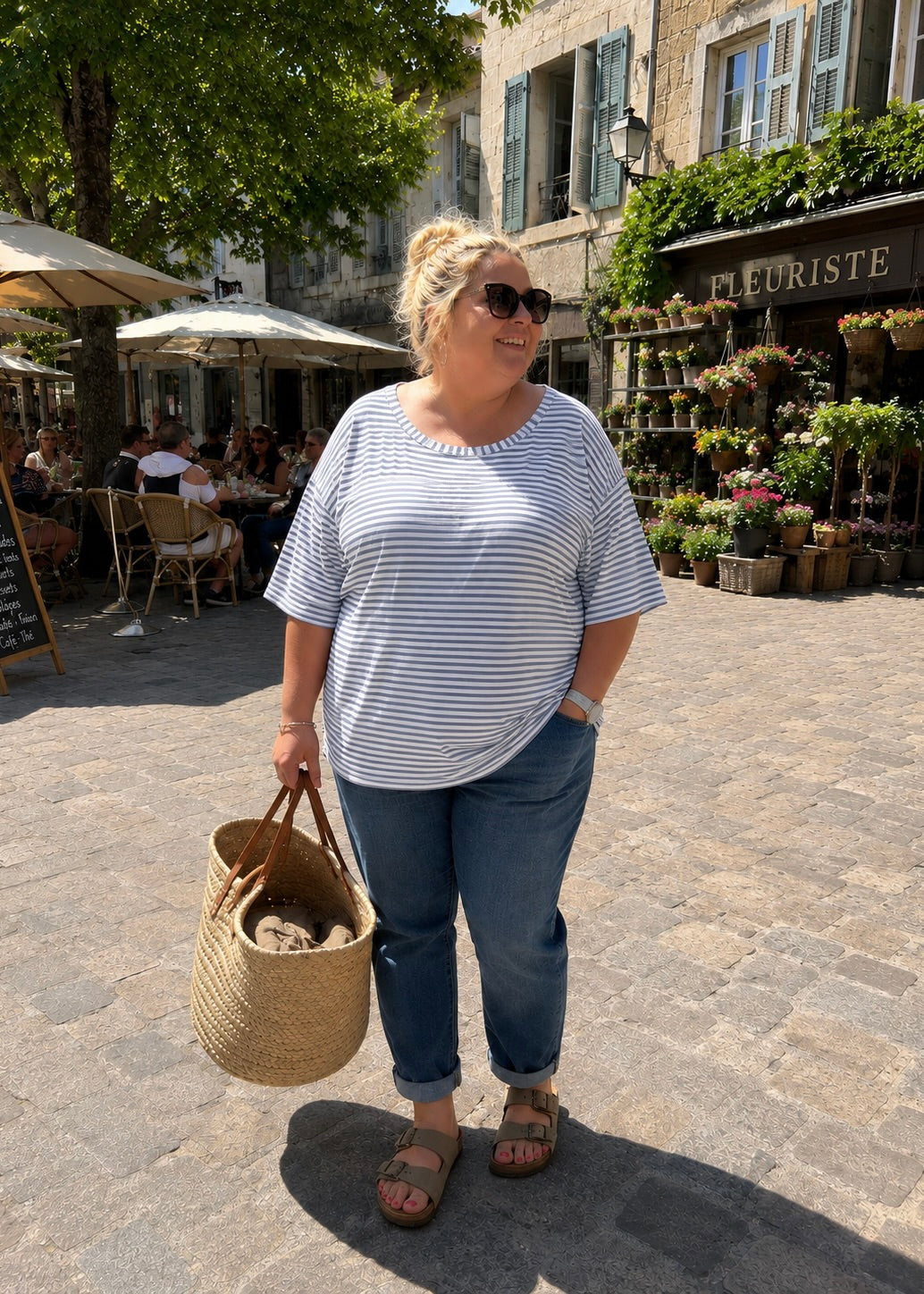 Tee shirt Ewenn rayé