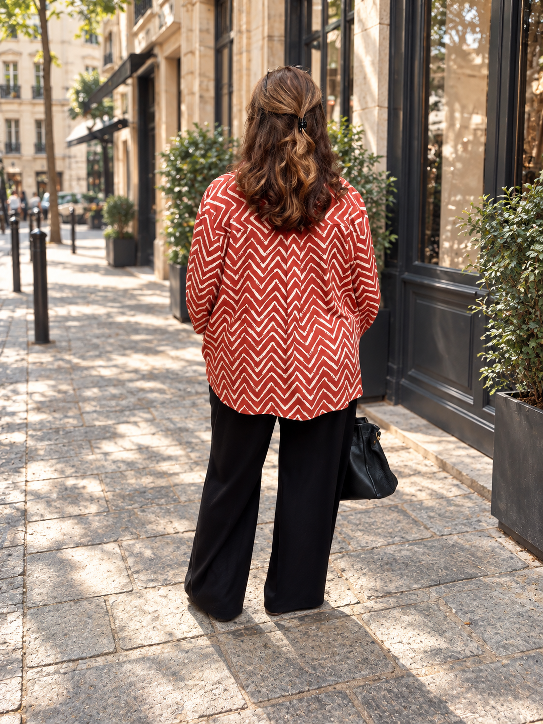 Chemise Stéphanie Zigzag