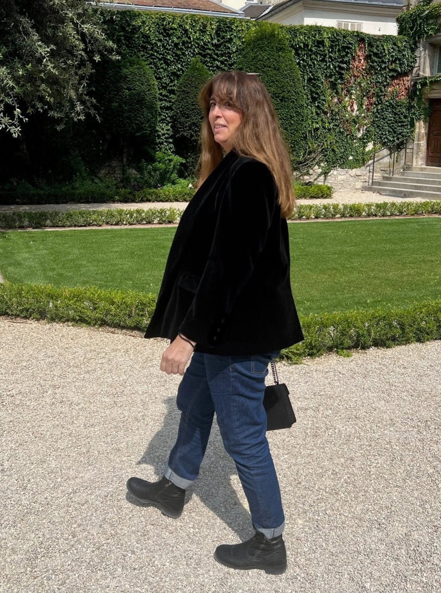 Blazer Morgane en velours - Les Militantes