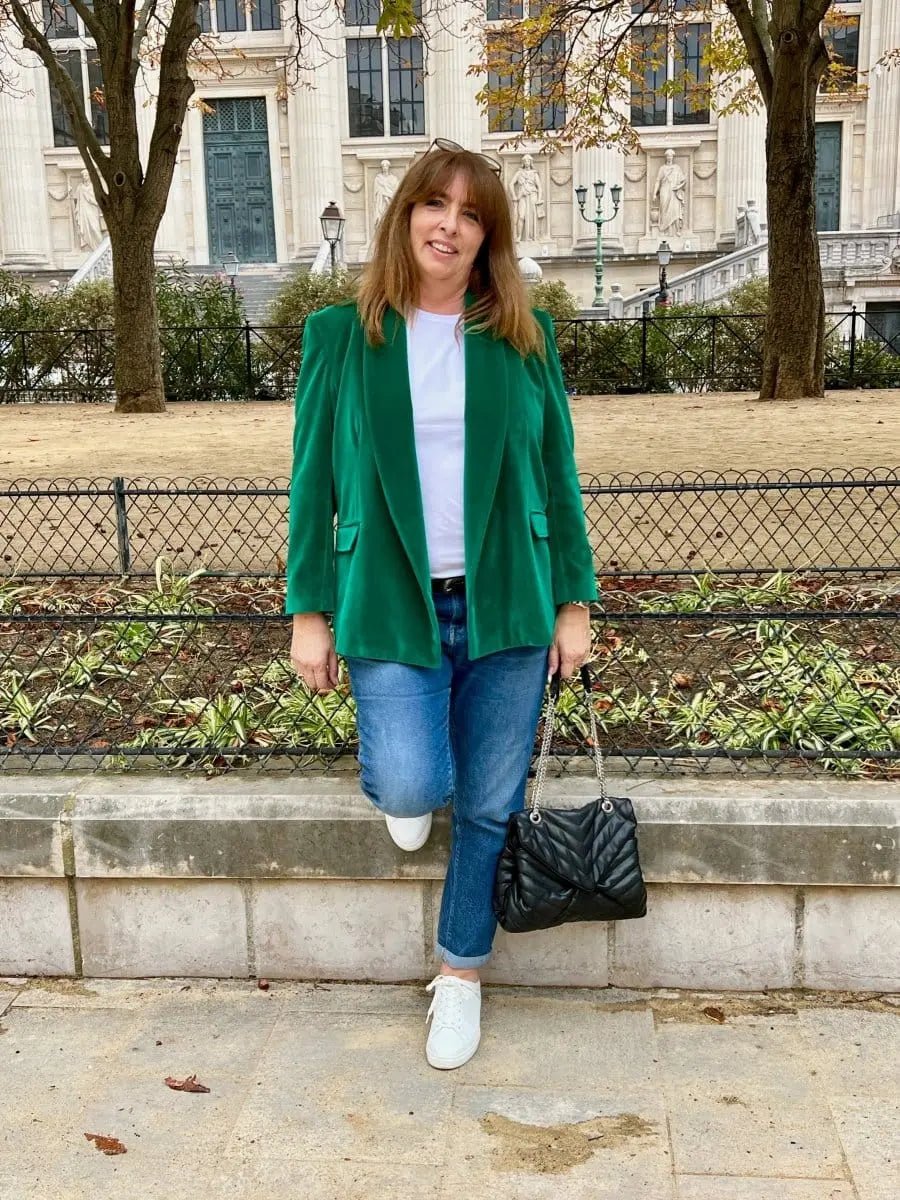 Blazer Morgane en velours - Les Militantes