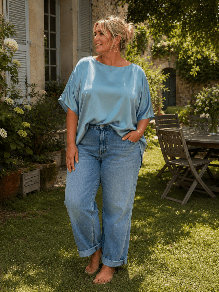 Blouse Juliette en soie - Les Militantes