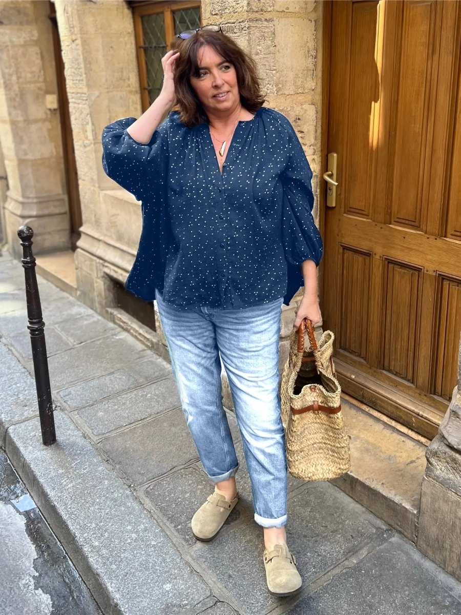 Chemise à paillettes Liz - Les Militantes