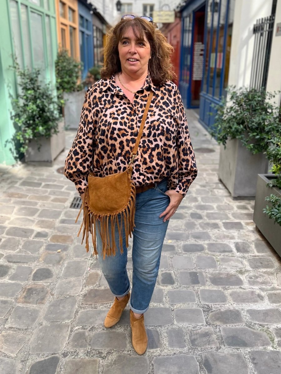Chemise leopard Stéphanie - Les Militantes