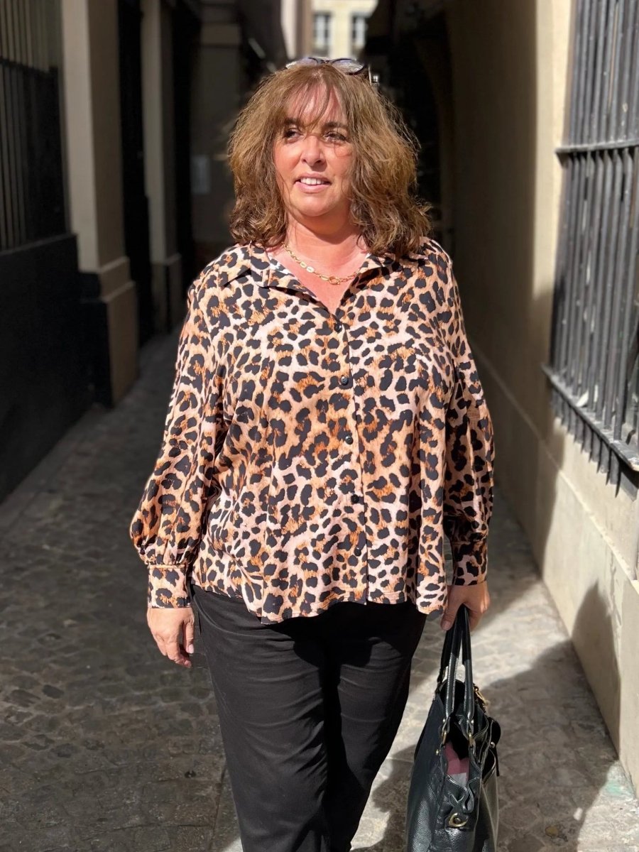 Chemise leopard Stéphanie - Les Militantes