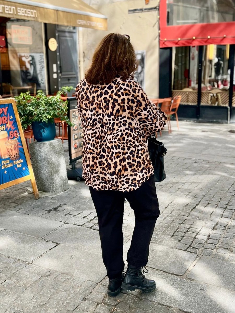 Chemise leopard Stéphanie - Les Militantes