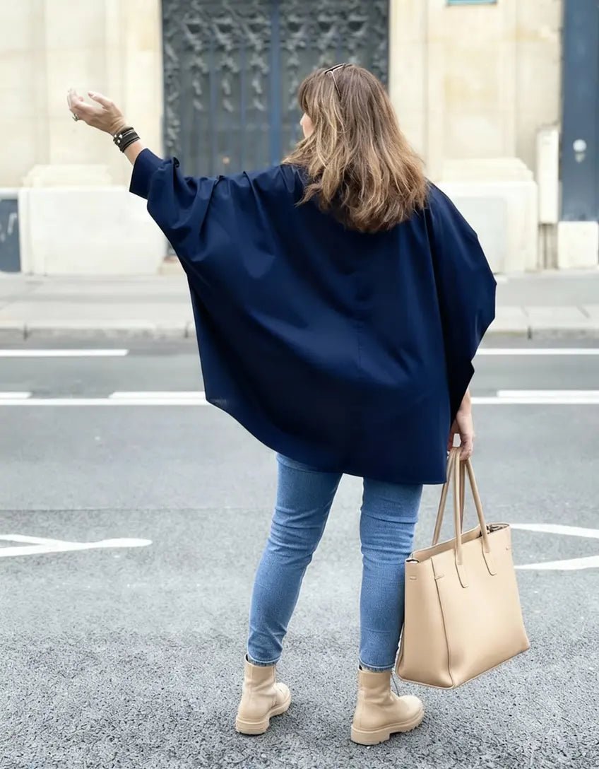 Chemise maxi oversize grande taille Caroline - Les Militantes