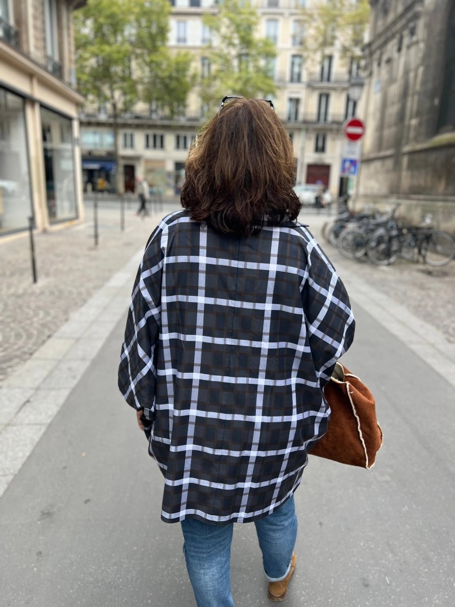 Chemise maxi oversize grande taille Caroline - Les Militantes