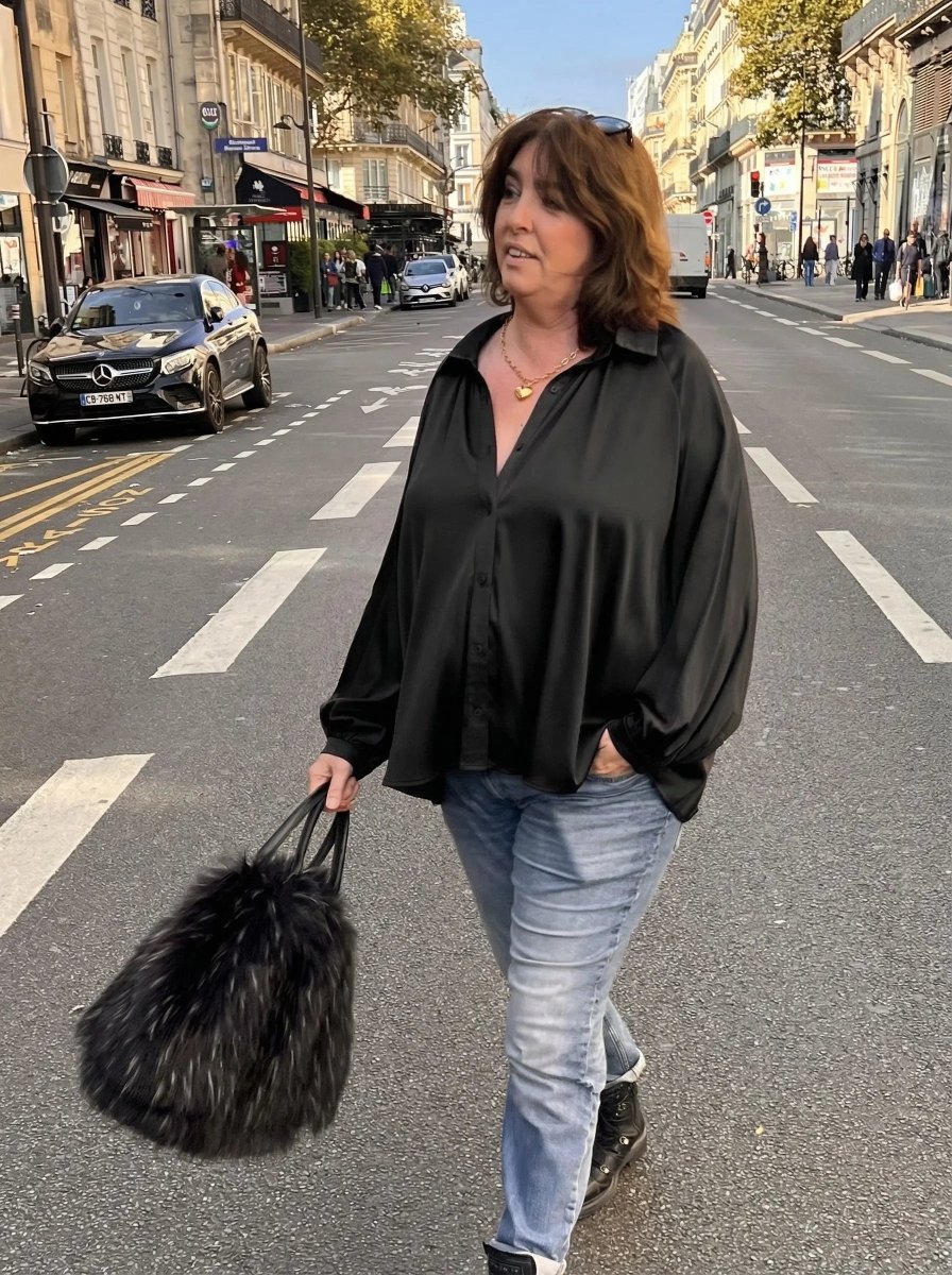 Chemise Sacha en soie - Les Militantes