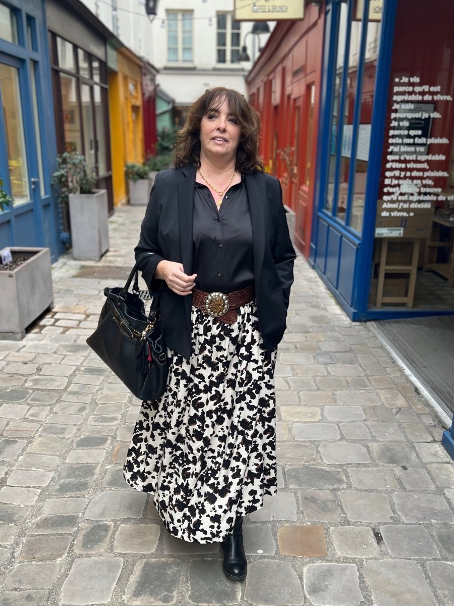 Jupe Lily imprimé animal - Les Militantes