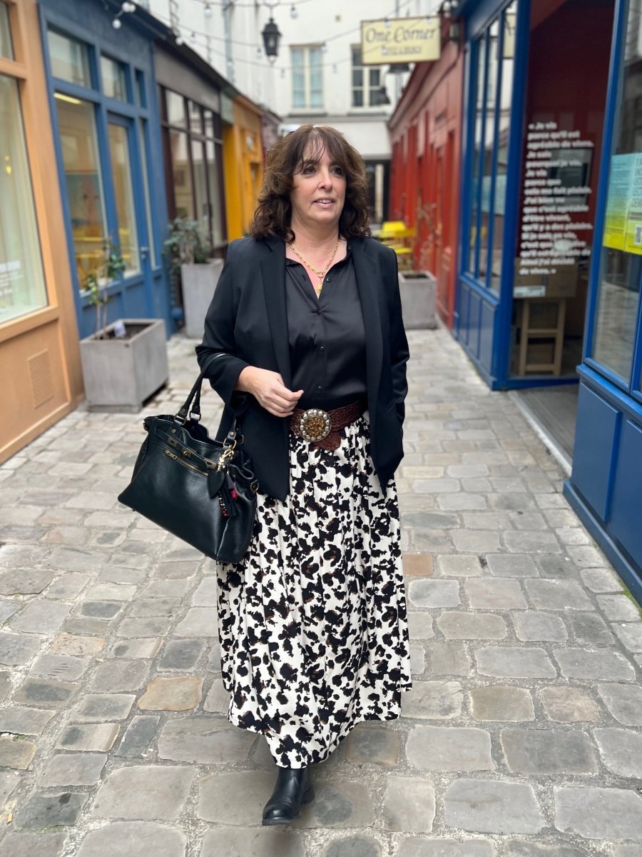 Jupe Lily imprimé animal - Les Militantes