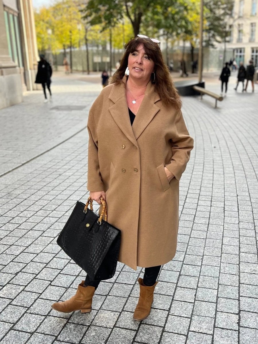 Manteau Simon laine et cachemire - Les Militantes