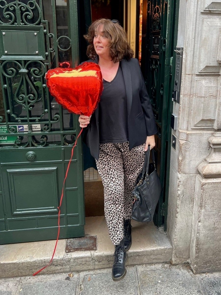 Pantalon Chester imprimé Léo - Les Militantes