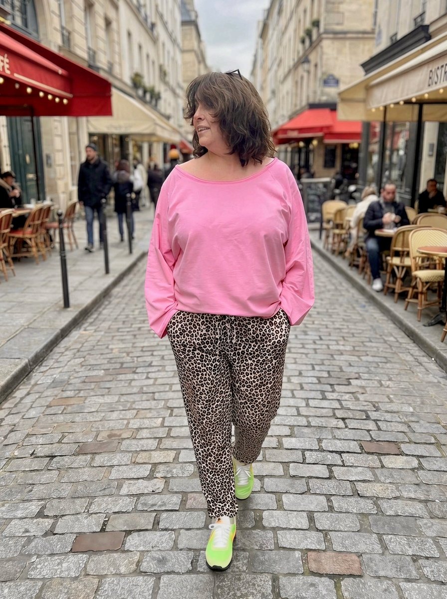 Pantalon Chester imprimé Léo - Les Militantes