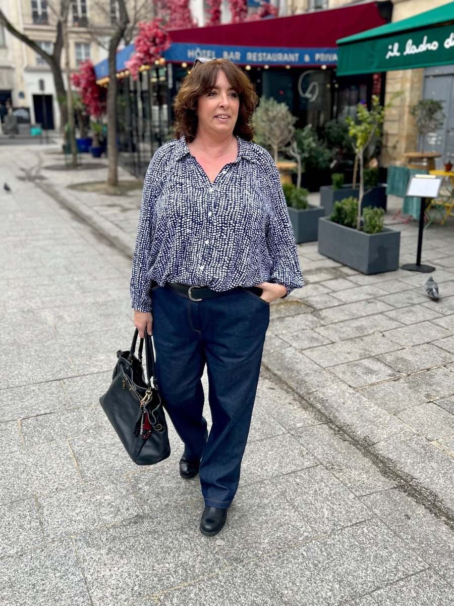 Pantalon Maxime version jean - Les Militantes