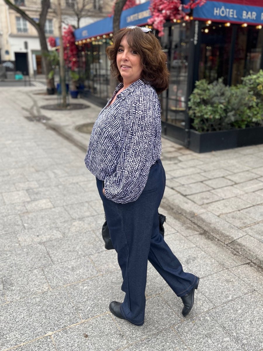 Pantalon Maxime version jean - Les Militantes