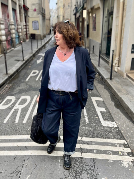 Pantalon Maxime version jean - Les Militantes