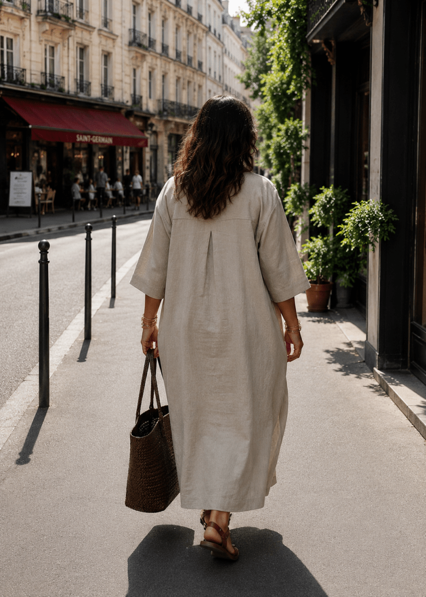 Robe Constance en lin - Les Militantes